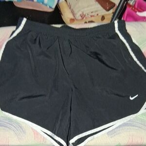 Nike Black and White Athletic Shorts